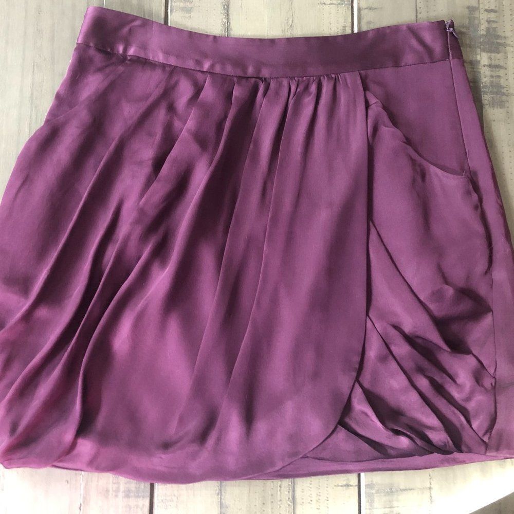 Club Monaco Silk Skirt   